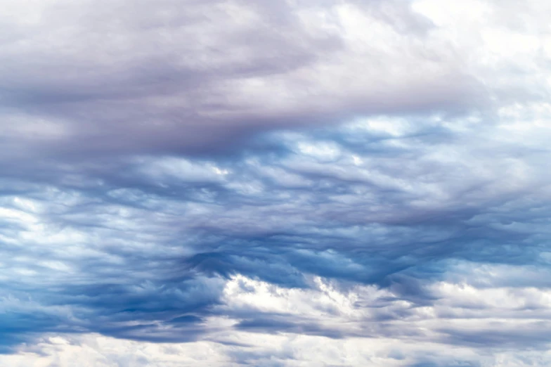 a herd of cattle standing on top of a lush green field, a picture, unsplash, romanticism, mammatus clouds, sky made of ceiling panels, shades of blue and grey, multicoloured