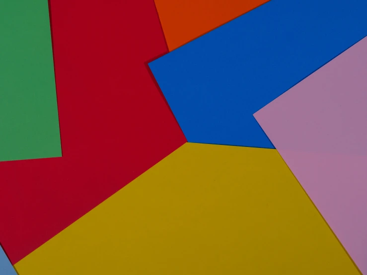 a bunch of colored paper stacked on top of each other, inspired by Ellsworth Kelly, unsplash, color field, shot with sony alpha 1 camera, geometric figures, full of colour w 1024, lying on an abstract