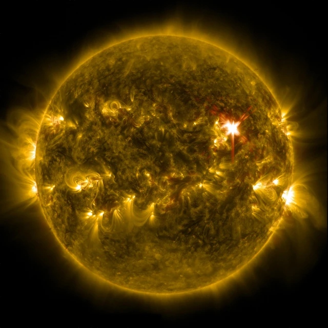 the sun with its corona corona corona corona corona corona corona corona corona corona corona corona corona corona, a digital rendering, by Xul Solar, yellow lighting from right, dramatic lighting - n 9, in 2 0 1 5, photographed for reuters