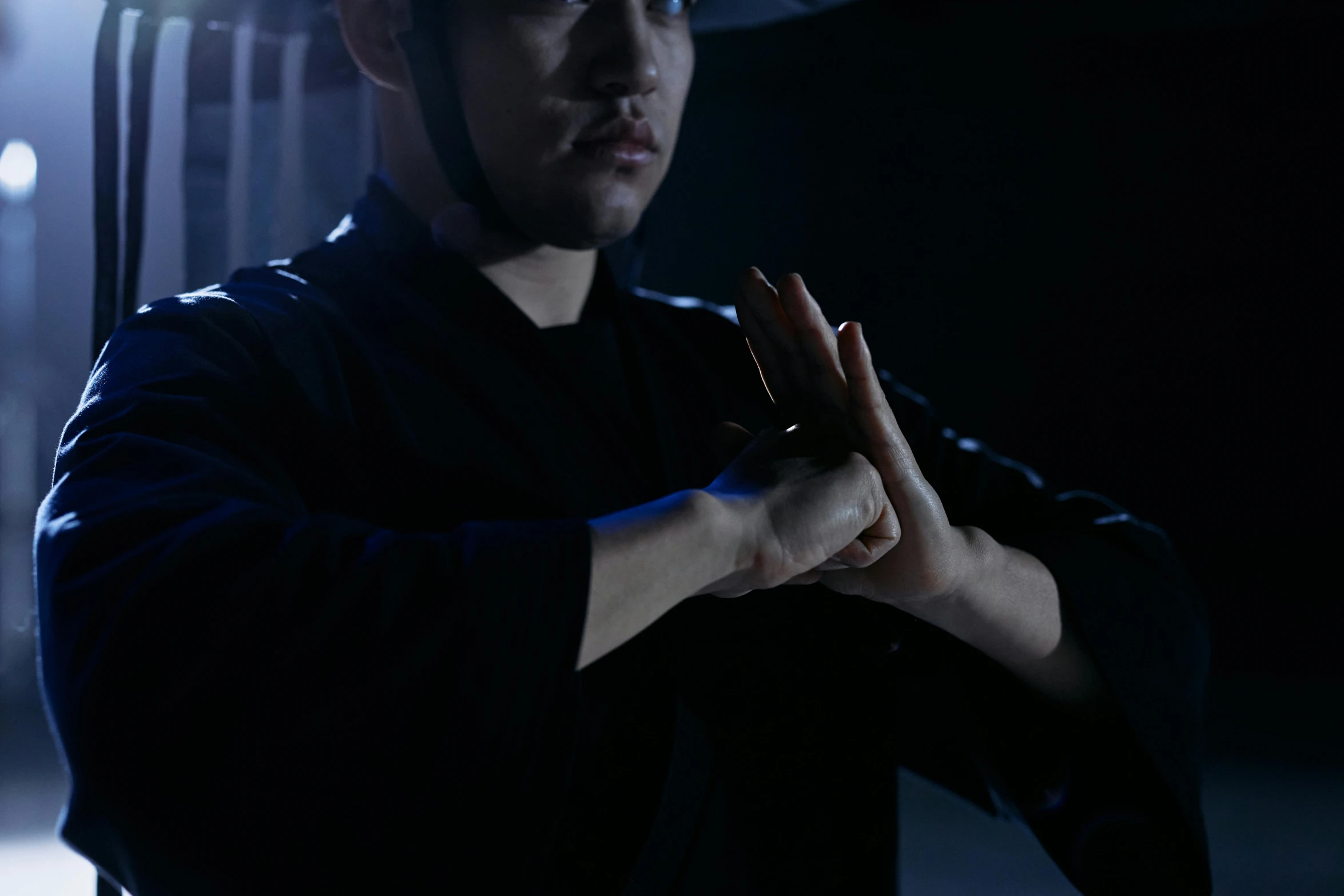 a close up of a person holding a cell phone, inspired by Liao Chi-chun, shin hanga, he is casting a lighting spell, hand to hand combat, [ theatrical ]