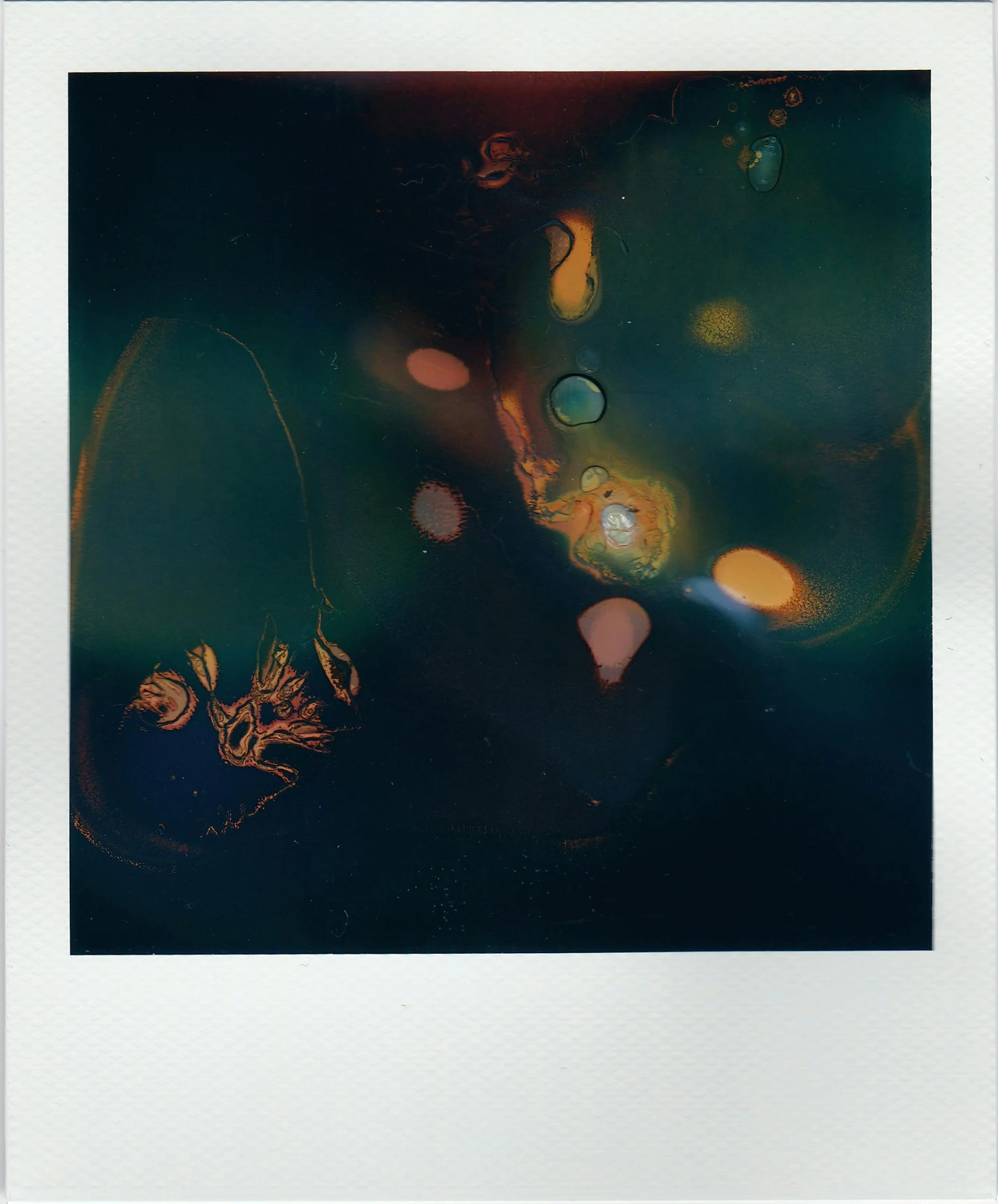 a polar polar polar polar polar polar polar polar polar polar polar polar polar polar polar polar polar polar polar polar polar polar polar polar polar polar polar, a polaroid photo, inspired by Elsa Bleda, unsplash, generative art, oil slick nebula, photographed on expired film, orange teal lighting, floating spheres and shapes