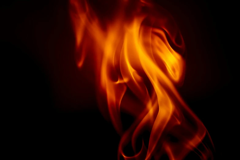 a close up of a fire on a black background, pexels, red background photorealistic, avatar image, instagram post, cooked