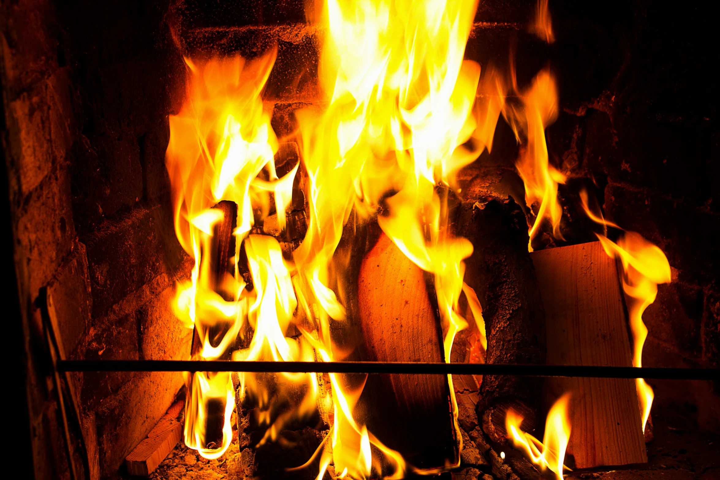a close up of a fire in a fireplace, an album cover, pexels, hot food, multiple stories, profile image, thumbnail