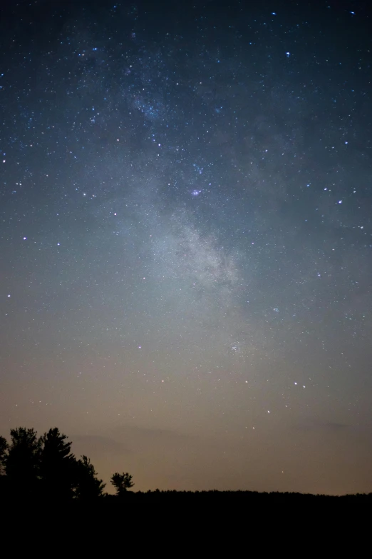 a night sky filled with lots of stars, by Robert Storm Petersen, fan favorite, hazy, nights, milkyway