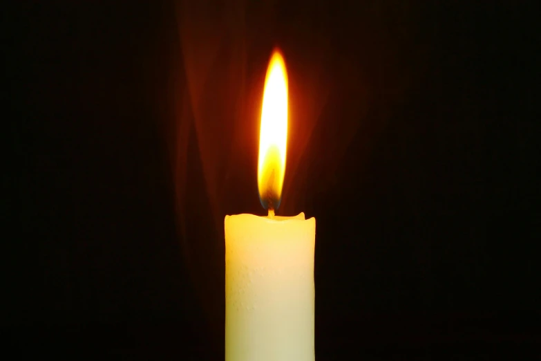 a single candle is lit in the dark, profile image, glowing raytracing, instagram picture, centred