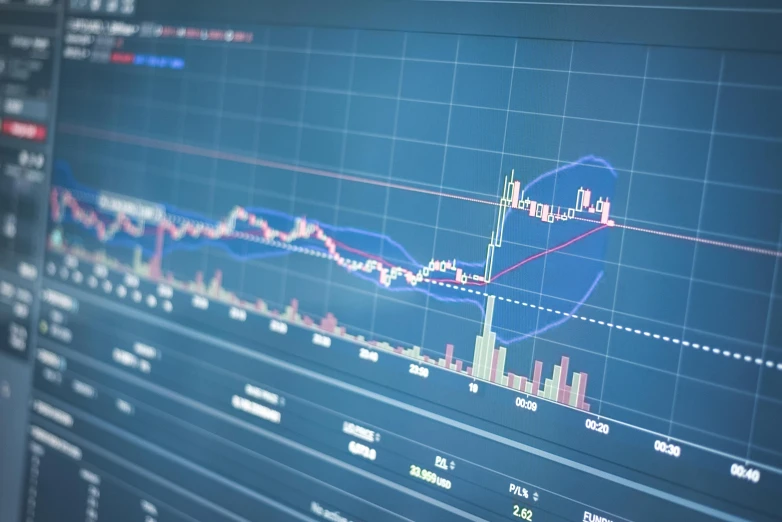 a close up of a computer screen with graphs on it, pexels, cfd, tournament, background image, leaked image