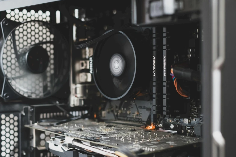 there is no image here to provide a caption for, a computer rendering, by Sebastian Vrancx, pexels contest winner, watercooling, unrealengine 4, profile picture 1024px, graphics card