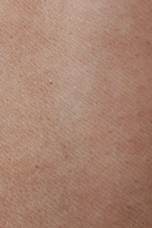 a close up of the skin of a person, reddit, figuration libre, detailed product image, pale red, medium-shot, synthetic skin