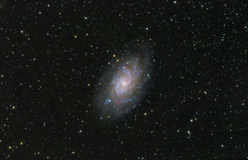 a spiral galaxy with stars in the background, a portrait, flickr, upper body visible, slightly colorful, taken on a 2010s camera, scholar