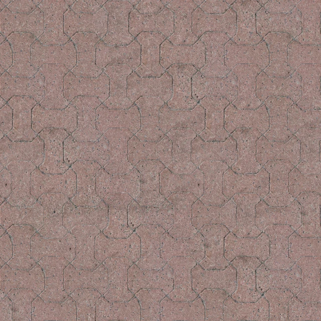 a close up of a wall with a pattern on it, a digital rendering, inspired by Gentile Bellini, dribble, pink concrete, tileable, sidewalk, intertwined full body view