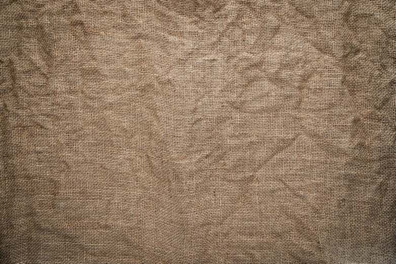 a close up of a piece of burlock fabric, by Andries Stock, unsplash, hessian cloth, empty background, 64x64, brown