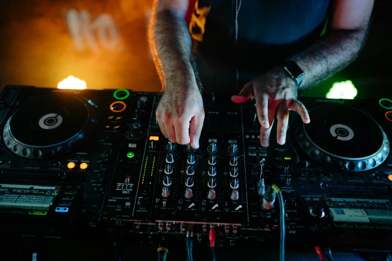 a man that is playing some kind of music, by Nick Fudge, pexels, dj mixer, 15081959 21121991 01012000 4k, clubs, sydney hanson