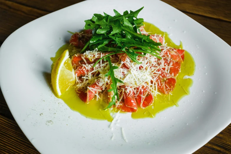 a close up of a plate of food on a table, caulicoli, fan favorite, listing image, thumbnail