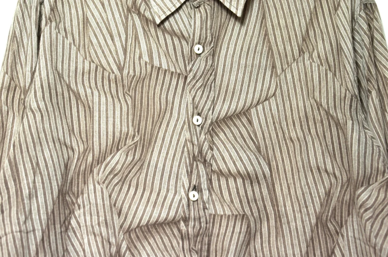 a close up of a shirt on a mannequin mannequin mannequin mannequin mannequin mannequin manne, a stipple, by Yasushi Sugiyama, op art, gradient brown to white, button - up shirt, square lines, 2 0 0 0's photo