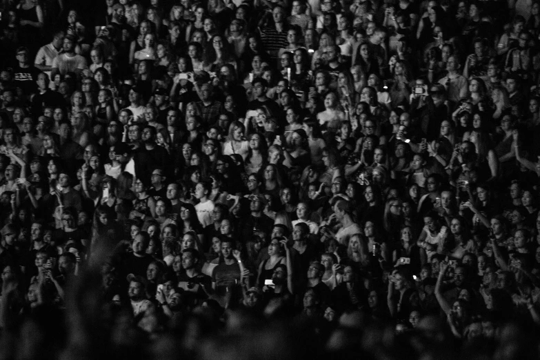 a black and white photo of a crowd of people, pexels, people enjoying the show, 15081959 21121991 01012000 4k, instagram post, dark backround