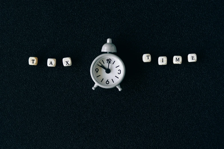 a white alarm clock sitting on top of a black surface, dice, pixar film, this time, ax