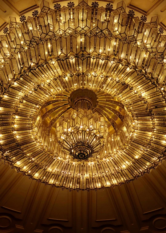 a chandelier hanging from the ceiling of a building, nadir lighting, ballroom, viewed from below, award-winning style