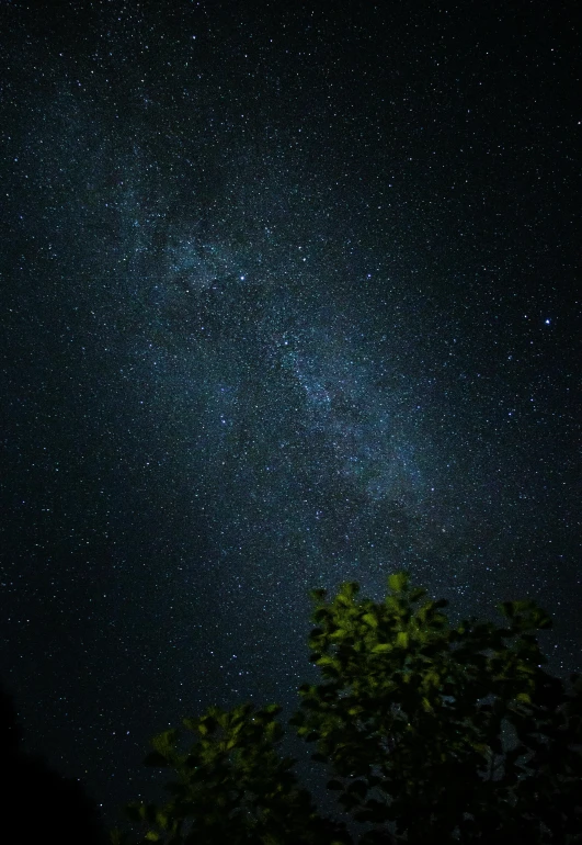 the milky shines brightly in the night sky, by Niko Henrichon, 8k 50mm iso 10, high quality image