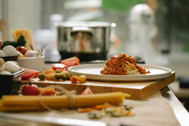 a close up of a plate of food on a counter, pexels contest winner, renaissance, pasta, 🦩🪐🐞👩🏻🦳, detailed product image, various posed