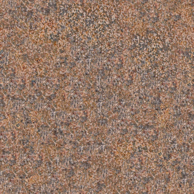 a close up view of the surface of a granite slab, a digital rendering, inspired by Gentile Bellini, dribble, kinetic pointillism, rust background, carpeted floor, light brown, birdseye view