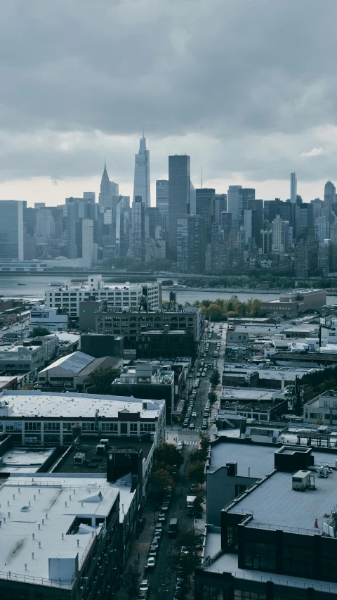 a view of a city from the top of a building, a detailed matte painting, by Jason Benjamin, unsplash contest winner, new jersey, bjarke ingels, promo image, view from helicopter