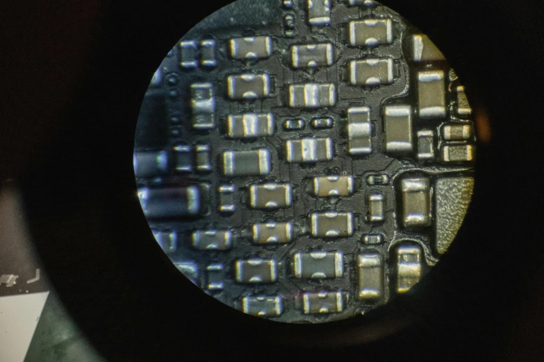 a close up of the inside of a cell phone, a microscopic photo, unsplash, electronic microscope 1 9 9 0, highly detailed-h 704, very highly detailed 8k, focus close on detesting eyes