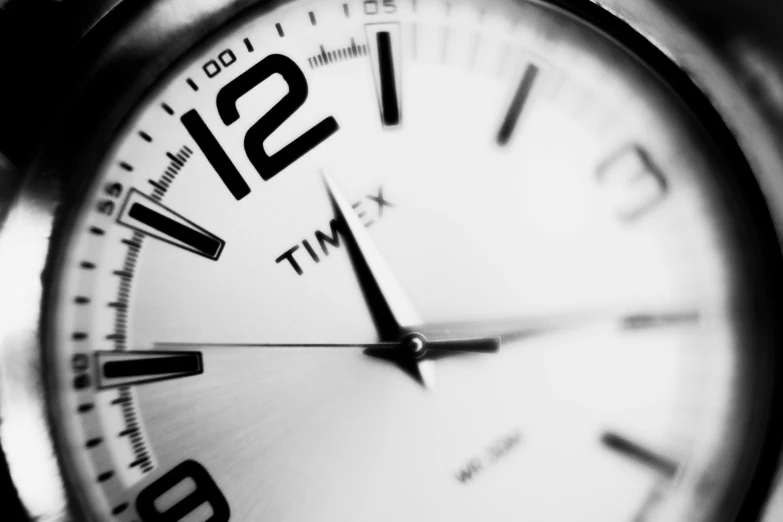a black and white photo of a clock, pexels, timeline nexus, time magazine cover, smooth tiny details, time traveler