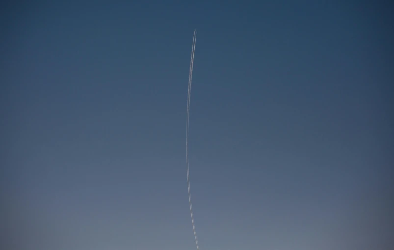 a plane that is flying in the sky, by Jan Rustem, postminimalism, rocket launch, vertical lines, cloudless-crear-sky, f/3.2