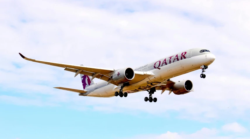 a large jetliner flying through a cloudy blue sky, by Gavin Hamilton, pexels contest winner, arabesque, brown and magenta color scheme, avatar image, australian, 🚿🗝📝