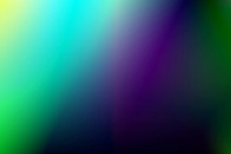 a blurry image of a green and blue background, an album cover, color field, purple neon colours, colorful dark vector, 1 0 2 4 farben abstract, muted colours 8 k