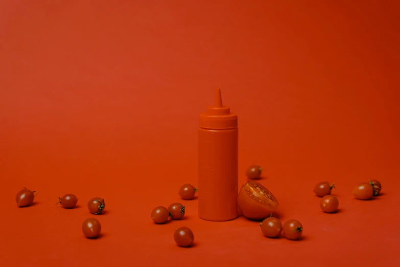 a mustard mustard mustard mustard mustard mustard mustard mustard mustard mustard mustard mustard mustard mustard mustard mustard mustard mustard mustard mustard mustard mustard mustard mustard mustard mustard mustard, by Emma Andijewska, unsplash contest winner, hyperrealism, tomato sauce, 3 d clay render, orange neon, in red paint