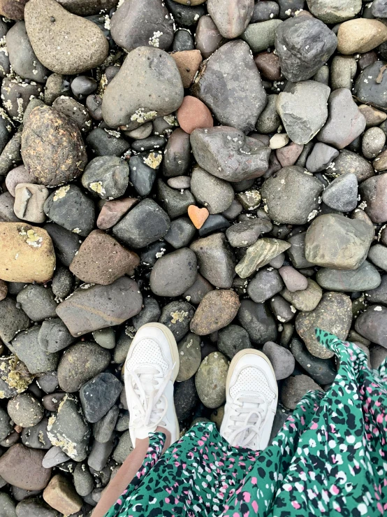 a person standing on top of a pile of rocks, flatlay, 😭 🤮 💕 🎀, reykjavik, footprints