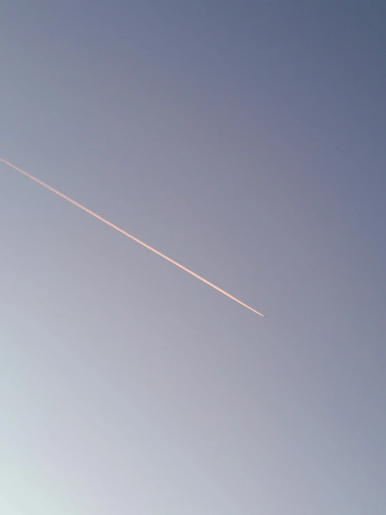 a plane that is flying in the sky, by Jan Rustem, postminimalism, meteorite, thin straight lines, mid morning lighting, profile image