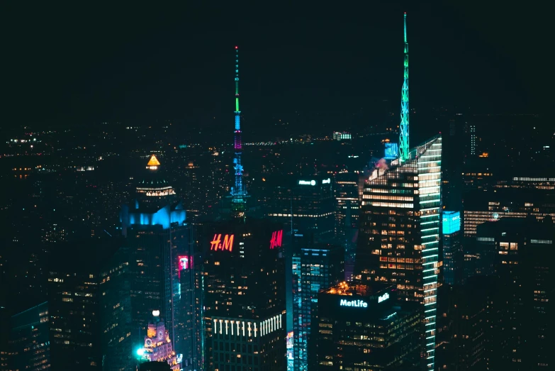 a view of a city at night from the top of a building, the city that never sleeps, unsplash 4k, fan favorite, 4 k detail