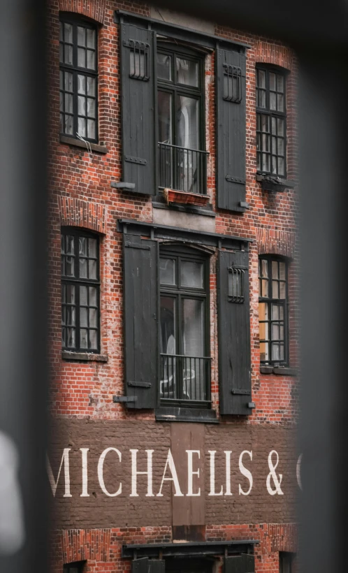 a couple of people that are standing in front of a building, an album cover, inspired by Abraham Hondius, pexels contest winner, photorealism, tenement buildings, hi - res textures, promotional image, highfleet