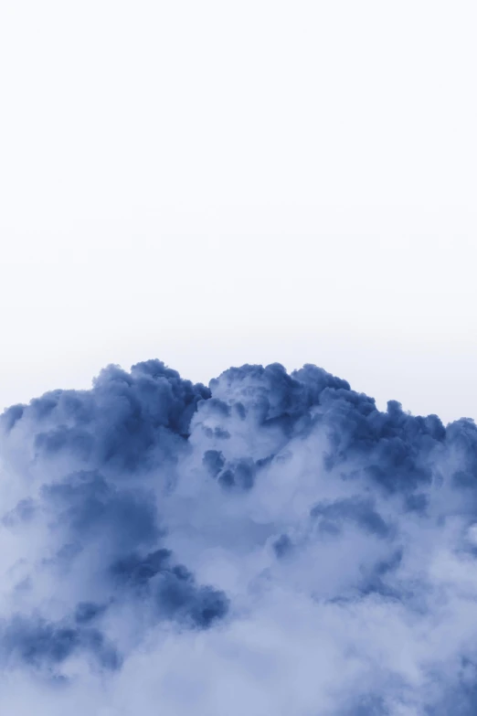 a plane flying through a cloud filled sky, an album cover, by Adam Marczyński, unsplash, conceptual art, brushed white and blue paint, full view blank background, avatar image, volumetric fog resolution