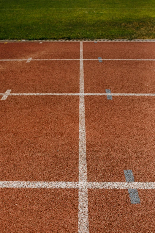 a man holding a tennis racquet on a tennis court, an album cover, by Jan Tengnagel, dribble, square lines, running, symmetrical image, brown