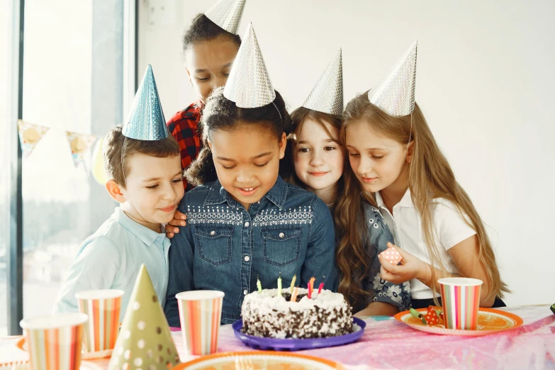 a group of children at a birthday party, pexels, happening, fan favorite, profile image, thumbnail, super high resolution
