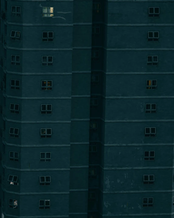 a couple of tall buildings sitting next to each other, an album cover, inspired by Elsa Bleda, unsplash contest winner, brutalism, black windows, pyongyang, it's getting dark, high quality screenshot