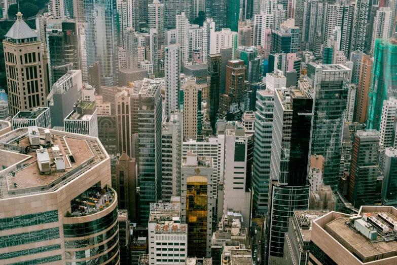 a view of a city from the top of a building, pexels contest winner, hyperrealism, hong kong buildings, low detailed, stacked buildings, 2000s photo