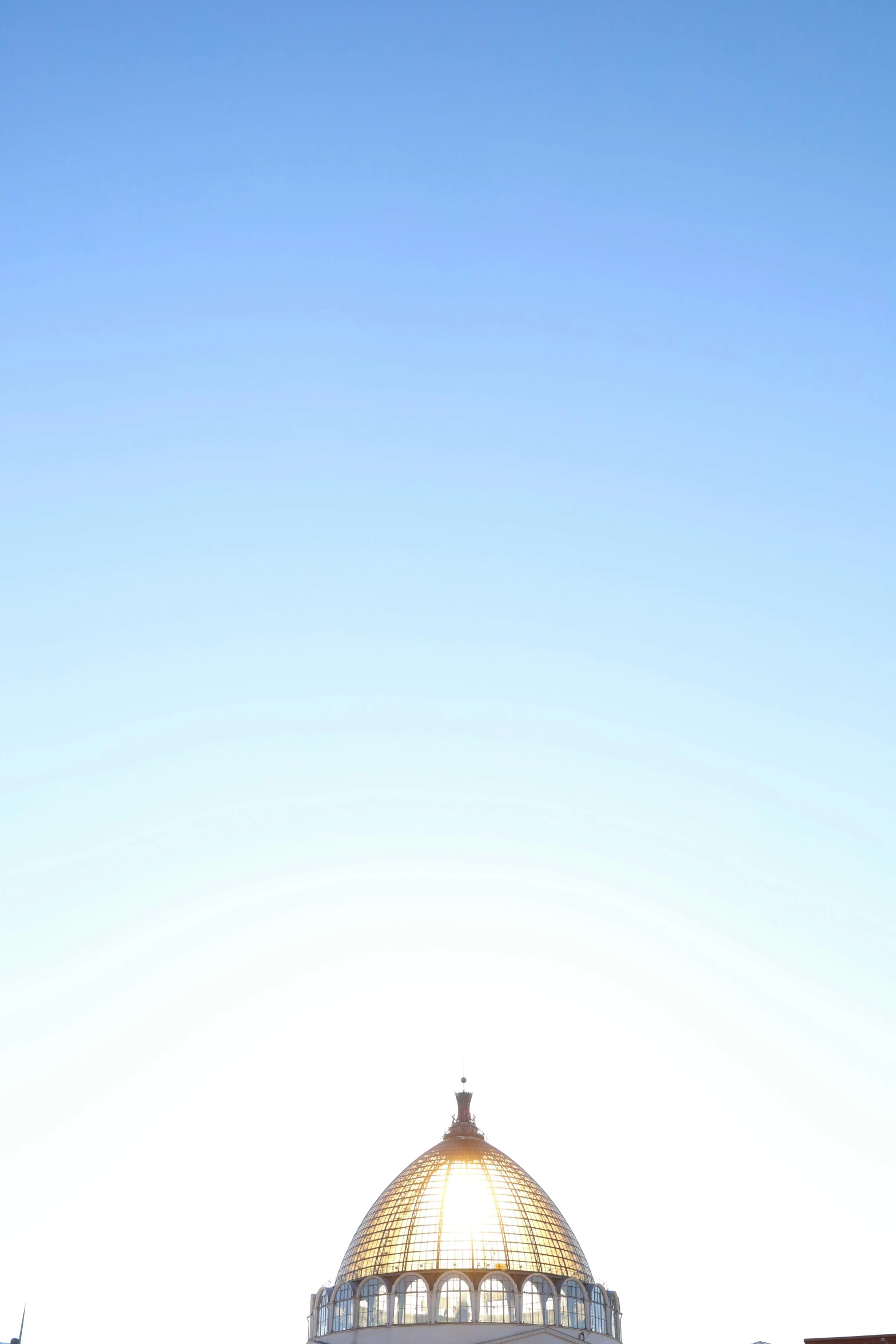 a large building with a dome on top of it, a picture, by Adam Pijnacker, unsplash, minimalism, bold lighthouse in horizon, vertical portrait, 15081959 21121991 01012000 4k, blue blurred