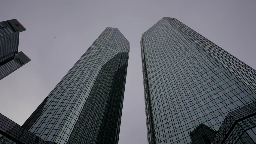 a couple of tall buildings sitting next to each other, a picture, pexels contest winner, bauhaus, foster and partners, commercial photograph, front facing, ((monolith))