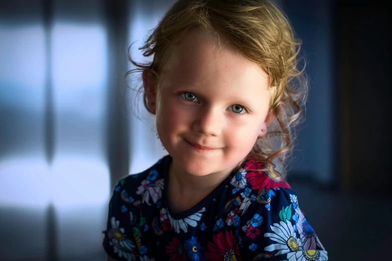 a little girl is posing for a picture, lachlan bailey, full frame image, lena oxton, taken in 2 0 2 0