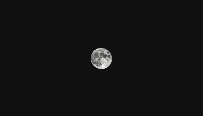 a black and white photo of a full moon, an album cover, pexels, amoled wallpaper, ffffound, flat minimalistic, just a cute little thing