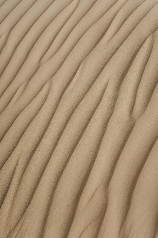 a man riding a surfboard on top of a sandy beach, inspired by Edward Weston, trending on pexels, op art, taupe, detail texture, folds, pine