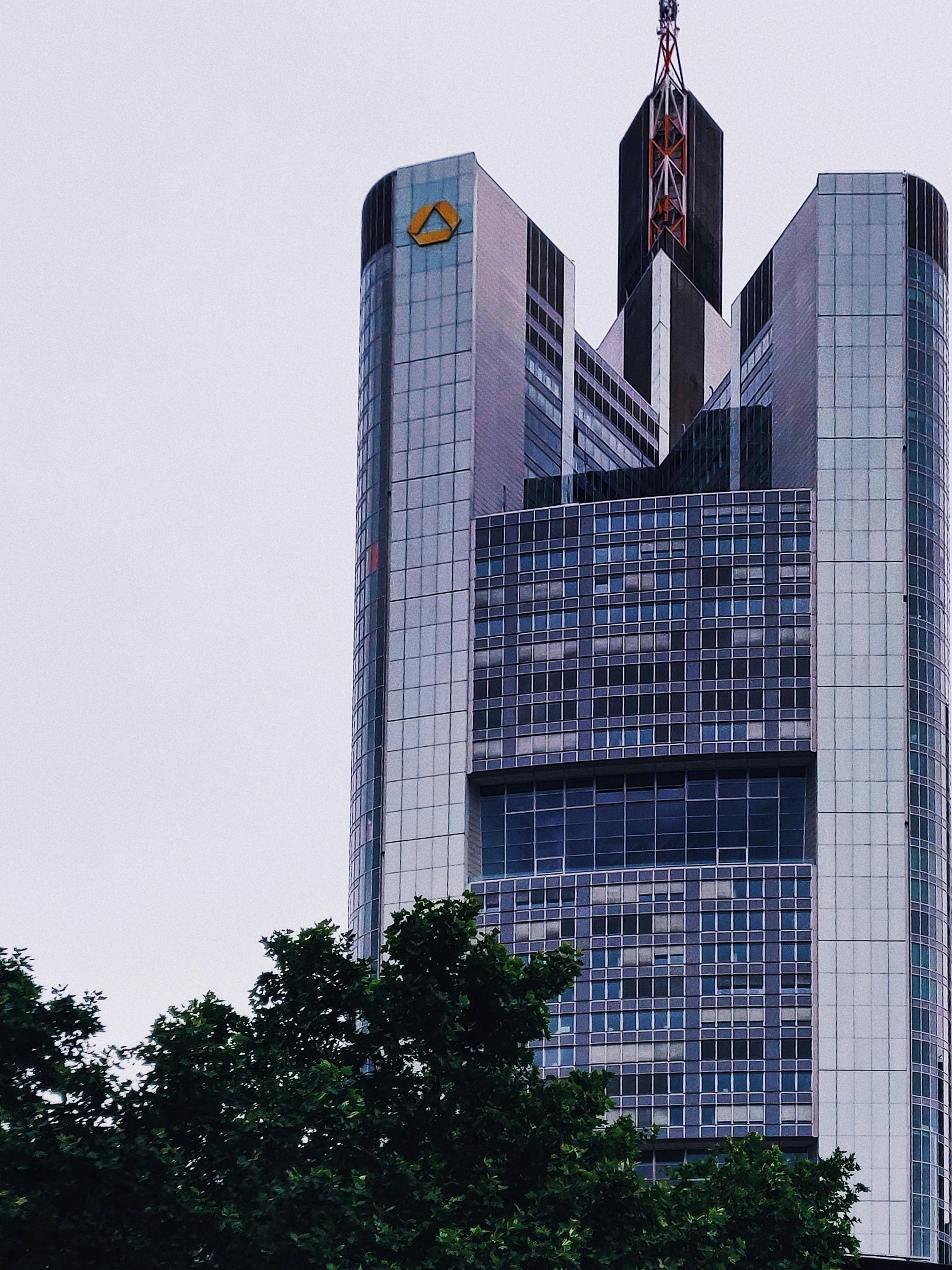 a tall building with a clock on top of it