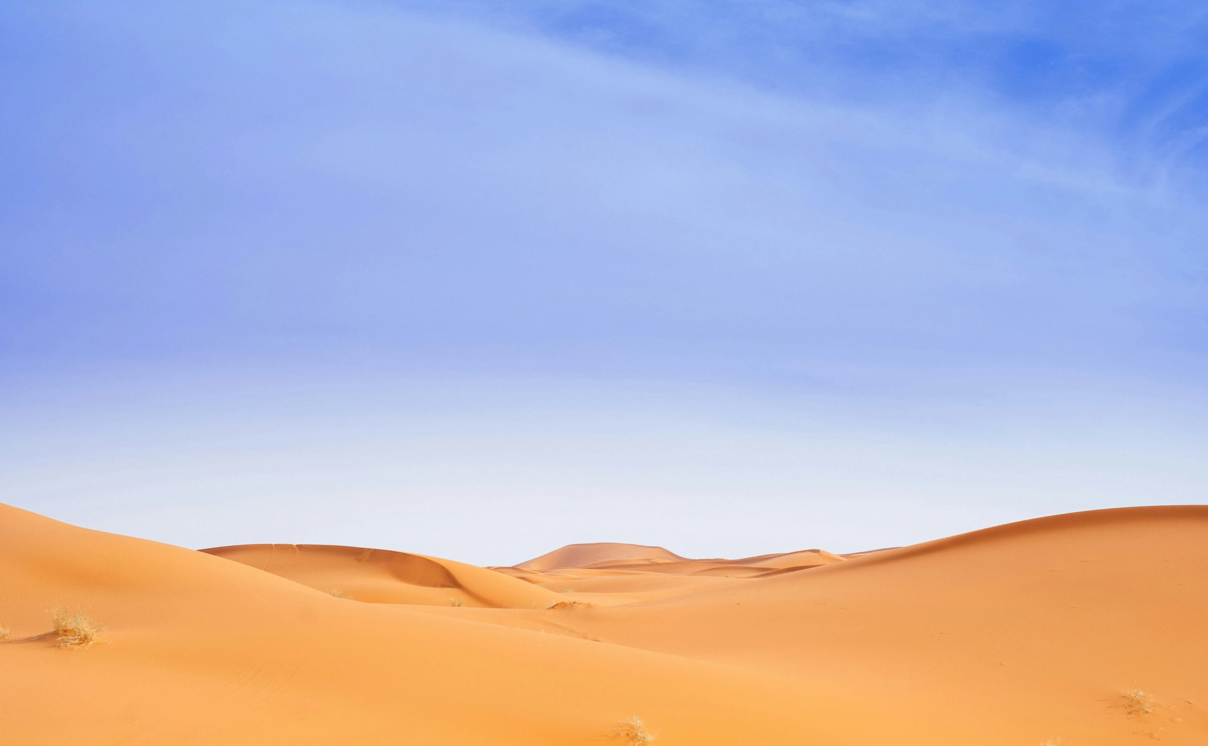 a person riding a horse in the desert, an album cover, inspired by Scarlett Hooft Graafland, trending on unsplash, hurufiyya, blue and orange, high detail photo of a deserted, deserted sand, an expansive grassy plain