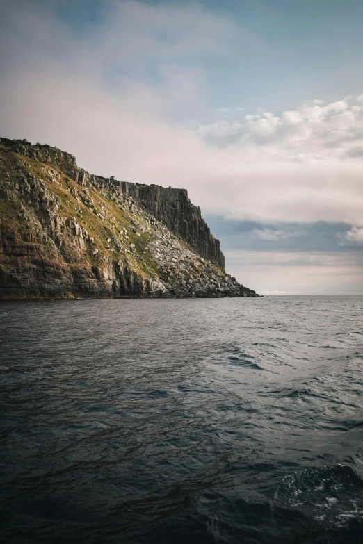 a large body of water next to a cliff, by Peter Churcher, hestiasula head, 8k photo