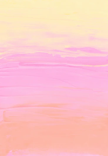 a person riding a surf board on top of a wave, a minimalist painting, inspired by Mark Rothko, unsplash, color field, at gentle dawn pink light, pink and yellow, 144x144 canvas, ( ( abstract ) )
