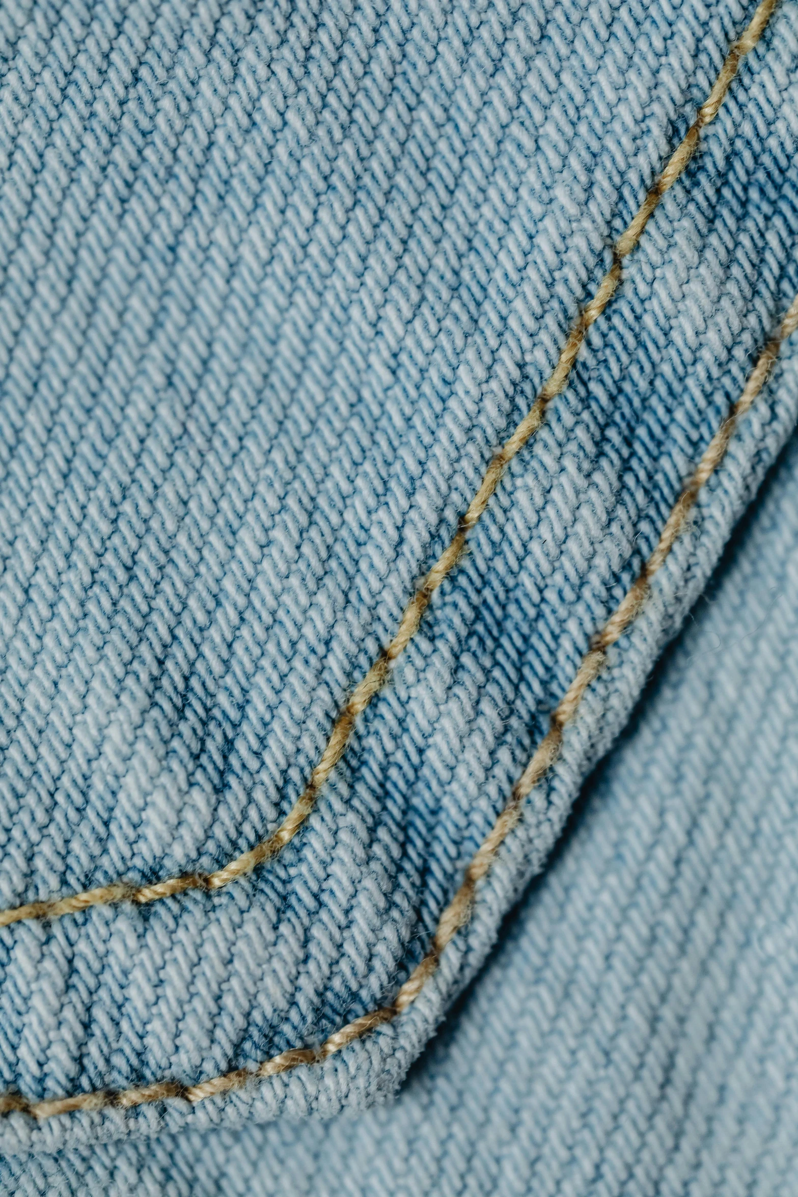 a close up of a pair of jeans, trending on pexels, stitches, zoomed out, extremely hyperdetailed, high - resolution